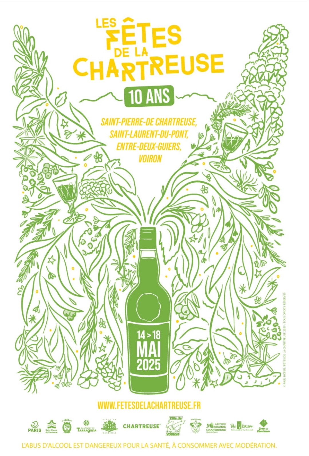 Voiron en fête pour les 10 ans des Fêtes de la Chartreuse