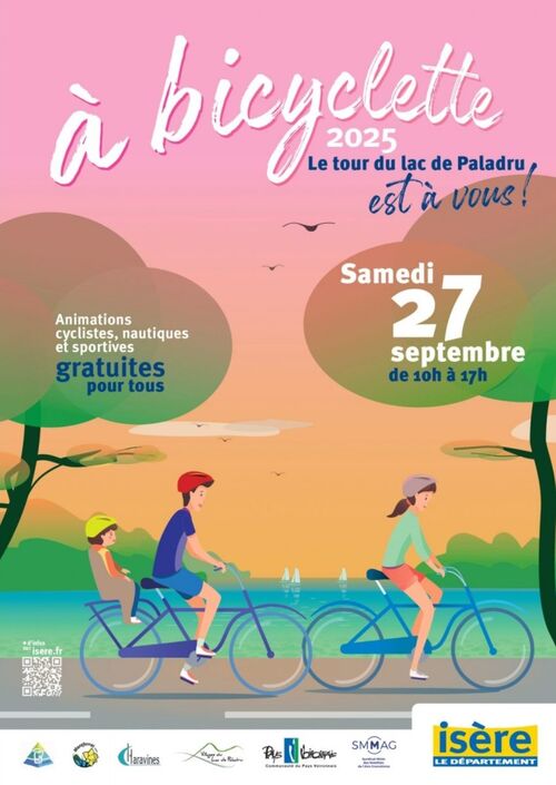 Le tour du lac de Paladru est à vous !