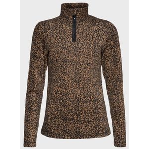 PULL POLAIRE LEOPARD FEMME