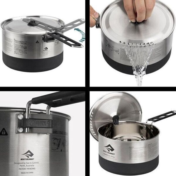 Popote inox Sigmapot 1,9L