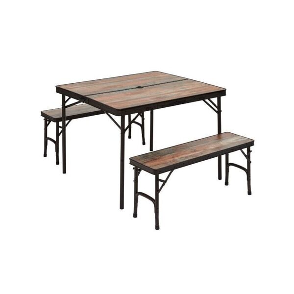 Table valise avec 2 bancs